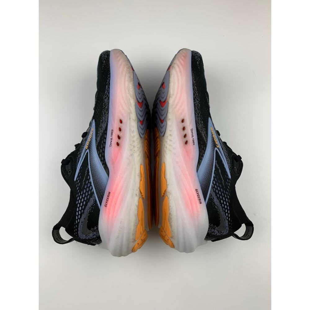 Brooks Glycerin 22 Running Shoes Black Pink Lace Up Sneakers Women's 7 - Picture 8 of 12